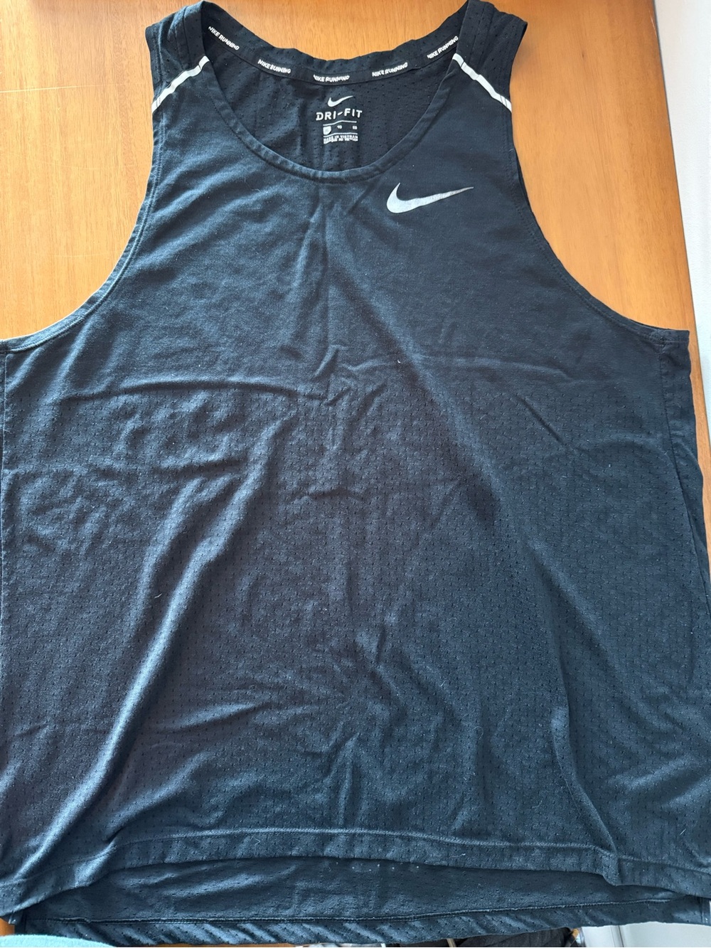 Nike Running Black Men's Dri-FIT Athletic Tank